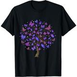 Purple Butterfly Tree T-Shirt: A Thanksgiving Delight from Mother Nature