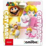 Cat Mario and Peach 2-Pack Mario Series (EU Import) Amiibo Accessory [Nintendo]