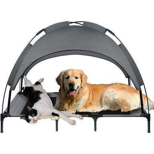 Naizy - xxl Hundebett Erhöhtes Hundeliege Outdoor Kühlendes Haustierbett Wasserdichtes Katzenbett