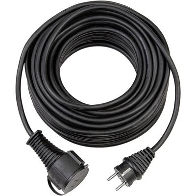 1161470 Strom Verlängerungskabel Schwarz 25.00 m H05RR-F 3G 1,5 mm² - Brennenstuhl Image