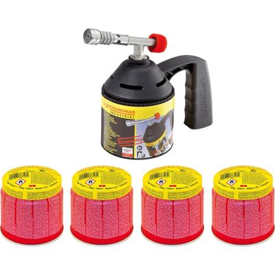 Industrial RoFlame Picard Eco Set + 4x C200 ill Gas Cartridges - 1000000982 - Rothenberger