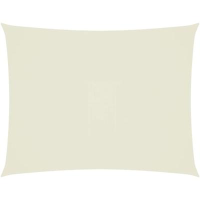 Vidaxl - Sonnensegel Oxford-Gewebe Rechteckig 4x5 m Creme Image