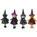 4 Pieces Halloween Tree Ornaments Halloween Hanging Tree Ghosts Decorations Halloween Ornaments for Tree Windsock Hanging Decoration for Garden Party and Holiday
