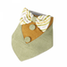 New Pet Triangle Scarf Dog or Cat Saliva Towel British Triangle Scarf Gentleman Bow Bib Pet Costume Accessories for Small Medium Large Dogs Cats Pet (Green XL)