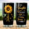 Watercolor Tumbler 20oz Stainless Steel Insulated Tumblers Coffee Travel Mug Cup Gift for Birthday Mother's Day gift