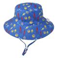 Children's Sun Protection Beach Hat Spring And Summer Boys And Girls Wide Brimmed Breathable Outdoor Fisherman Hat