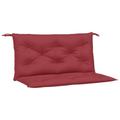 Andoer parcel Bench Cushions 39.4 x19.7 x2.8 FabricCushions Patio Bench Chair Cushion Cushions 2pcs Wine Bench Cushion Red 39.4 x19.7 x2.8 FabricBench Seat Cushion (l X W) Ciadaz