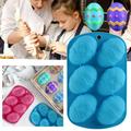 ZIAxiav Cake Pan Baking Pan DIY Baking Silicone Utensils Cake Cookie Dessert Decorating Tools Colorful Egg Tools Baking Supplies Dinosaur Egg Silicone Tools Baking Sheets Mini Moldes Para Hornear