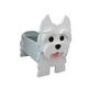 Tantouec Indoor And Outdoor Garden Ornaments Animal Flower Pots Garden Crafts Decorations Pet Dog Flower Pots Potted Plant Flower Pots Flower Pots Pots & Planters