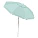 Caribbean Joe 6.5 Tilting Double Canopy Beach Umbrella with Case