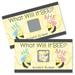 Big Dot of Happiness Boy Bee Gender Reveal - What Will It Bee Gender Reveal Scratch Off Cards - Baby Shower Game - 22 Count