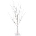 Birch Tree Light LED Lighted Flexible Birch Tree Lights 24 LEDs Battery Operated Warm White Night Light Tree Light for Home Festival Party Wedding Hanging Jewelry (Colorful Light)