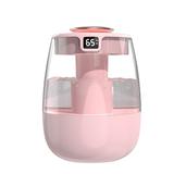 Holloyiver Humidifiers for Bedroom Dual Mist Ports 3 Speeds USC Charge Small Humidifier 400ml Desk Portable Humidifier with Light Auto Shut-Off for Baby/Nursery/Plant