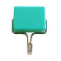 Sueyeuwdi Over The Door Hooks Wallpaper Creative Tools Magnetic Hooks School Locker Hook Refrigerator Hanger Blue Green 19*14*1cm