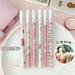 6Pcs/Set Kawaii 0.5 mm Erasable Gel Pens Colored Blue Refill Nib Ballpoint for Girls Writing School Supplies Stationery J-6pcsblack H-6pcsblue