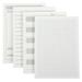 Jibingyi 4Pcs Memo Notepads Tear-off Note Pads Adhesive Notepads Small Sticky Tabs Note Taking Notepads