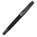 Hongdian 6013 Black Metal Fountain Pen Titanium Black/Silver EF/F/Bent Nib with Clip Converter Excellent Business Office Ink Pen Black---Only One Pen Extra Fine 0.4mm