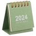 2024 Desk Calendar Mini Lunar Desktop Decoration Ornaments Table Paper Family Presents Small 2023-24 Office Notebook