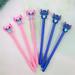 Disney Cartoon Gel Pen 12-48pcs Kawaii Stitch Students Stationery Write Tool 0.5 Black Blue School Pens Children Birthday Gifts Stitch black 0.512pcs gel pen Stitch blue 0.524pcs gel pen