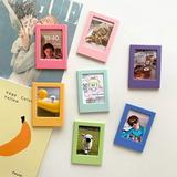 Instax Photo Album 3 Inch Magnet Photo Frame For Fujifilm Instax Mini Film Photo Paper Mini 12/11/8/9/7/40/90 Camera Instax Film 7pcs