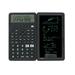 Holloyiver Calculator 12-Digit Large Display Office Desk Calcultors with Erasable Writing Table Solar and Battery Dual Power Pocket Desktop Calculator for Basic Financial Home School
