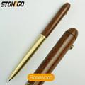 Wooden Retractable Roller Ball Pens Smooth Writing Signature Executive Business Ball Point 0.5mm Handcrafted Vintage Gift Pen Rosewood