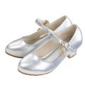 LEEy-world Toddler Shoes Girl Shoes Small Leather Shoes Single Shoes Children Dance Shoes Girls Performance Shoes Girl Shoes Size 10 Silver