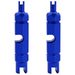 Piece 3-in-1 Multifunction Valve Core Removal Tool Bicycle Tire Valve Removal Tool Aluminum Alloy Universal Tool for Removing/Pulling Presta and Schrader Valve - Blue