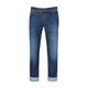 Alberto Bike Herren Fahrrad-Jeans SPEED Stretch Coolmax® Slim Fit, marine, Gr. 33/30