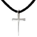 Holy Sacrifice,'Men's Sterling Silver Cross Necklace'