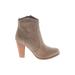 Joie Ankle Boots: Tan Shoes - Women's Size 38