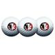 WinCraft Florida State Seminoles 3-Pack Golf Ball Set