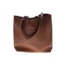 HENNY + LEV Tote Bag: Brown Solid Bags