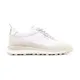 Thom Browne , White Tech Runner Suede Sneakers ,White female, Sizes: 3 UK, 4 UK, 5 UK, 2 1/2 UK, 3 1/2 UK, 4 1/2 UK, 2 UK