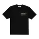 Ambush, Tops, female, Black, XS, Logo Cotton T-Shirt for Women