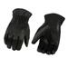 Milwaukee Leather SH734 Men s Black Thermal Lined Leather Motorcycle Hand Gloves W/ Sinch Wrist Closure Medium