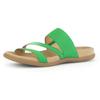 Pantolette GABOR, Damen, Gr. 42, grün, Textil, unifarben, sportlich, Schuhe, Keilabsatz, Sommerschuh, Schlappen in sommerlicher Farbpalette