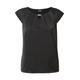 Shirttop HERMANN LANGE COLLECTION "HERMANN Collection Satintop Sophie" Gr. 50, schwarz Damen Tops Shirttops