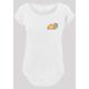 Kurzarmshirt F4NT4STIC "F4NT4STIC Damen Disney Winnie Pooh with Ladies Long Slub Tee" Gr. L, weiß (white) Herren Shirts T-Shirts