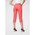 Caprijeans ARIZONA "Comfort-Fit" Gr. 40, N-Gr, orange (koralle) Damen Jeans