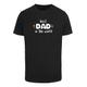 T-Shirt MERCHCODE "Merchcode Herren Fathers Day - Best Dad In The World T-Shirt" Gr. 5XL, schwarz (black) Herren Shirts T-Shirts