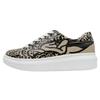 Plateausneaker DOGO "Myra Low-Top Sneaker Arizona Dream Damen Sneaker", Damen, Gr. 39, Normalschaft, beige (beige, schwarz), Lederimitat, Schuhe, Vegan