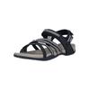 Sandale CRUZ "Aarhus", Damen, Gr. 40, blau (dunkelblau, weiß), Polyurethane, casual, Schuhe, mit praktischem Klettverschluss