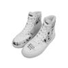 Stiefelette DOGO "Ace Boots Black Cats Only Damen Boots / Female", Damen, Gr. 36, Normalschaft, weiß, Lederimitat, Schuhe, Vegan