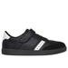 Skechers Boy's Zinger Street Sneaker | Size 4.0 | Black/White | Synthetic/Leather/Textile