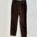 Ralph Lauren Pants & Jumpsuits | Lauren Ralph Lauren High Rise Paisley Print Straight Leg Pants Brown Women Us 4 | Color: Brown | Size: 4