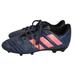 Adidas Shoes | Adidas Womens Nemeziz 17.4 Fg Blue Soccer Cleats Db2246 Shoes Sneakers Size 6.5 | Color: Blue/Red | Size: 6.5