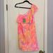 Lilly Pulitzer Dresses | New Lilly Pulitzer Dress. Size Small | Color: Orange/Pink | Size: M