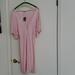 Anthropologie Dresses | Anthropologie Vintage Pink Lounge Dress Medium Reg Cotton Unused | Color: Pink | Size: M