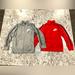 Nike Jackets & Coats | Kids Nike Swoosh Tracksuit Zip Up Jacket Lot Red Years 4-5 Gray Years 5-6 | Color: Gray/Red | Size: 5b